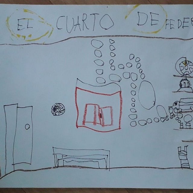 Federico. 6 años. Montevideo.